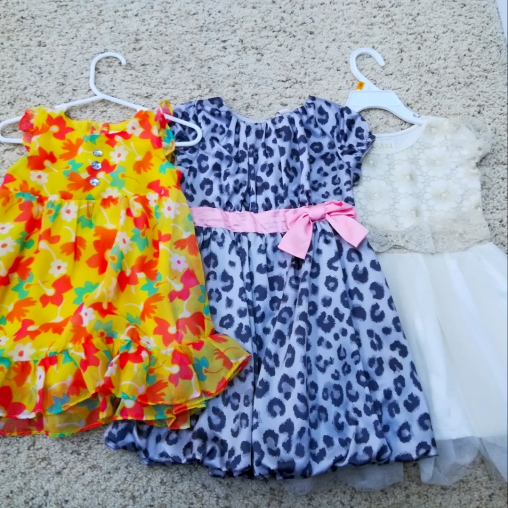 Assorted Toddler Dresses 24 months to 3T.